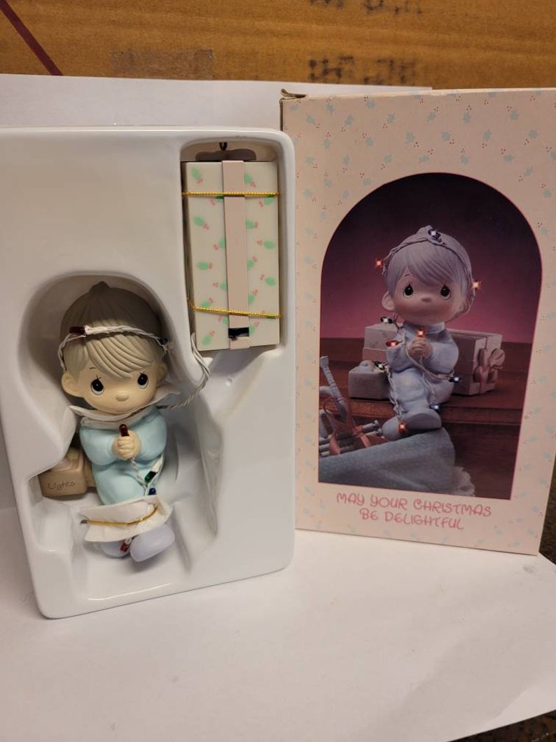 Precious Moments May Your Christmas Be Delightful Stocking Hanger