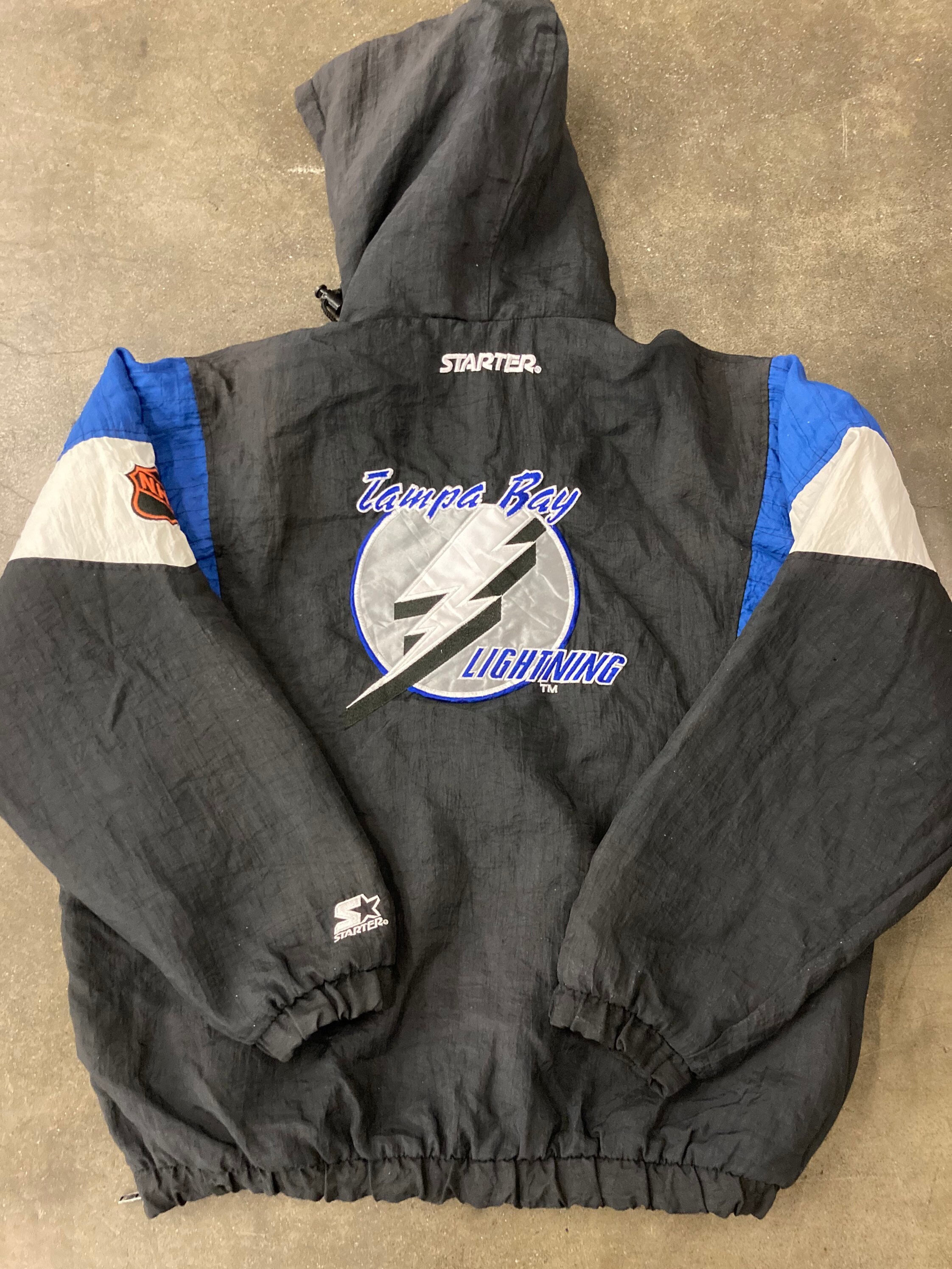 NHL Tampa Bay Lightning Women's Fleece Hooded Sweatshirt - S