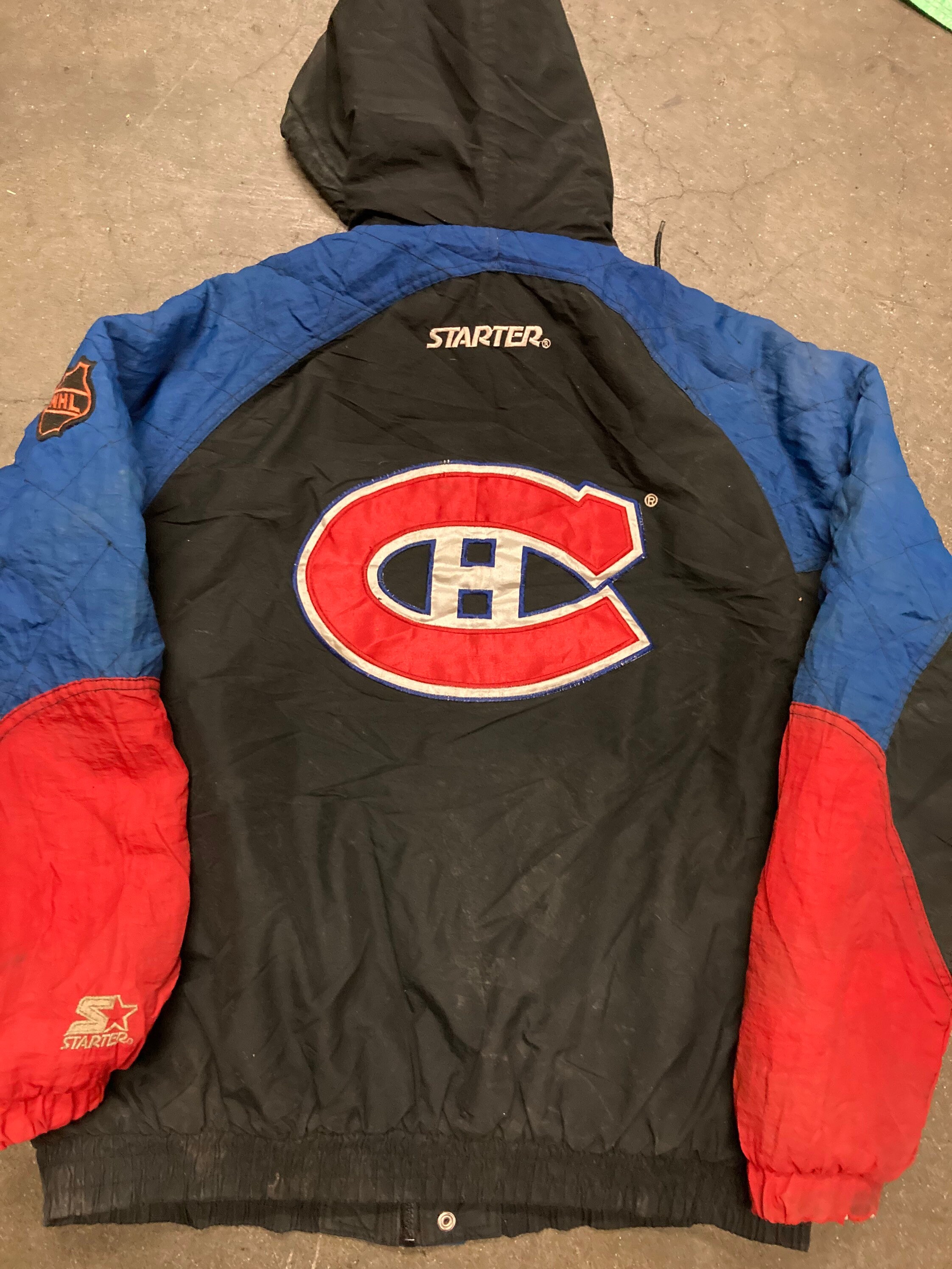 Vintage Starter NHL Montreal Canadiens Chaqueta Etsy