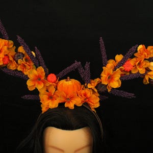 Fall Fantasy Horned Headpiece