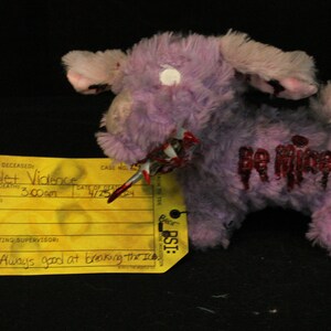 Violet Violence Horror Plush Stuffed Animal