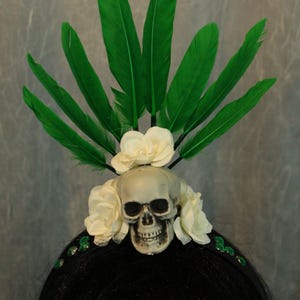 Gothic Fantasy Feathered Headpiece