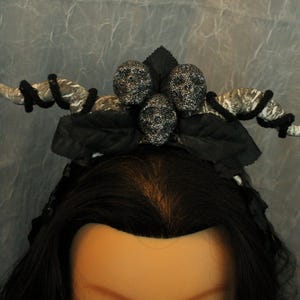 Gothic Fantasy Horned Headpiece
