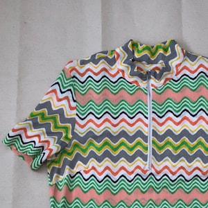 Vintage Mock-neck Blouse