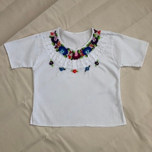 Mexikanische Bestickte Bluse