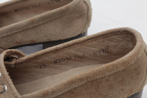 1960's Suede Weejuns Loafer / 7.5 Narrow - image 6