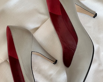 Zapatos de tacón YSL de los 80