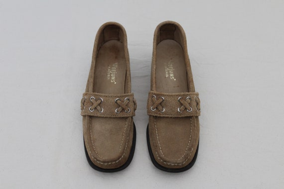 1960's Suede Weejuns Loafer / 7.5 Narrow - image 2