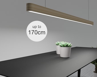 Linienförmige Sperrholz LED-Lampe