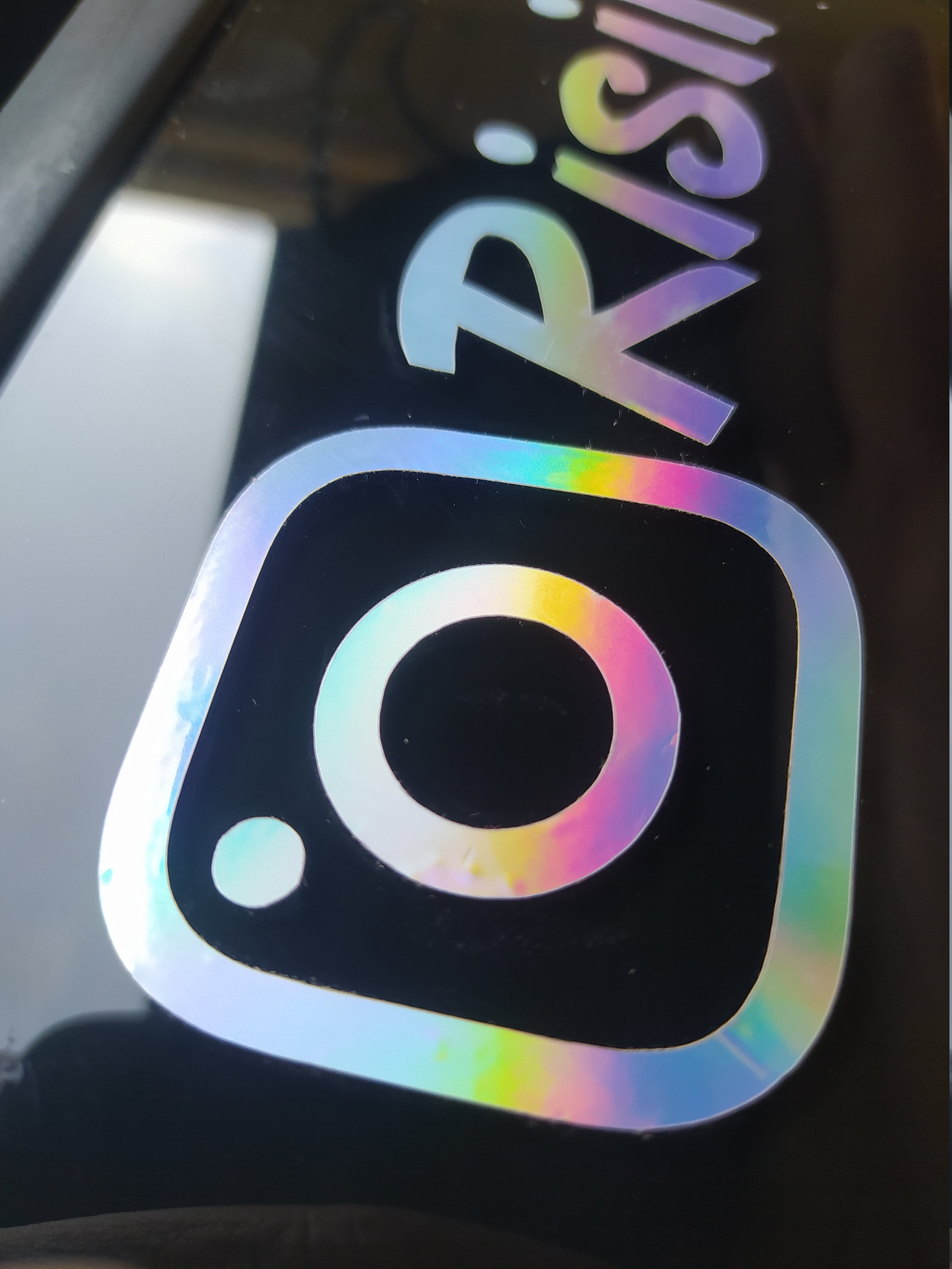 Custom Instagram Name Vinyl Decal/Sticker Etsy