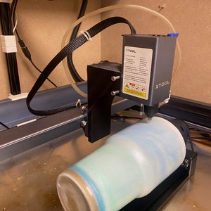 Xtool D1 Laser Extension (niet-professioneel) - werkt met roterende, xtool-behuizing