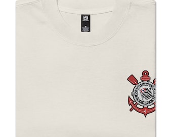 Corinthians Oversized verblasstes T-Shirt