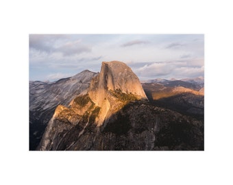 Yosemite Half Dome Vertikale und Horizontale Matte Poster