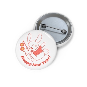 Lunar New Year Pin Buttons