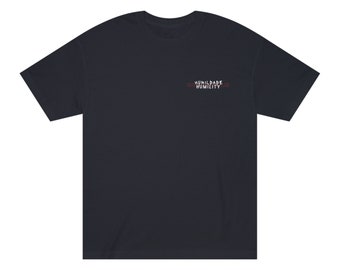 Schwarzes T-Shirt: 'Be Humble' Inspirational Shirt