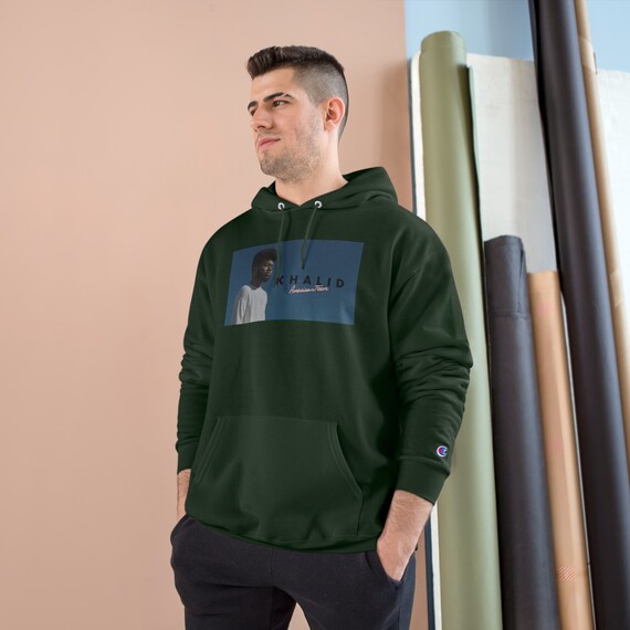 ForwardASmile Khalid American Teen Merch Champion Hoodie