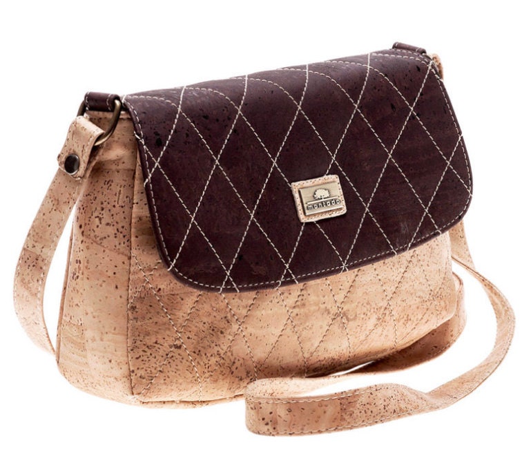 Handmade cork bag from natural cork Etsy