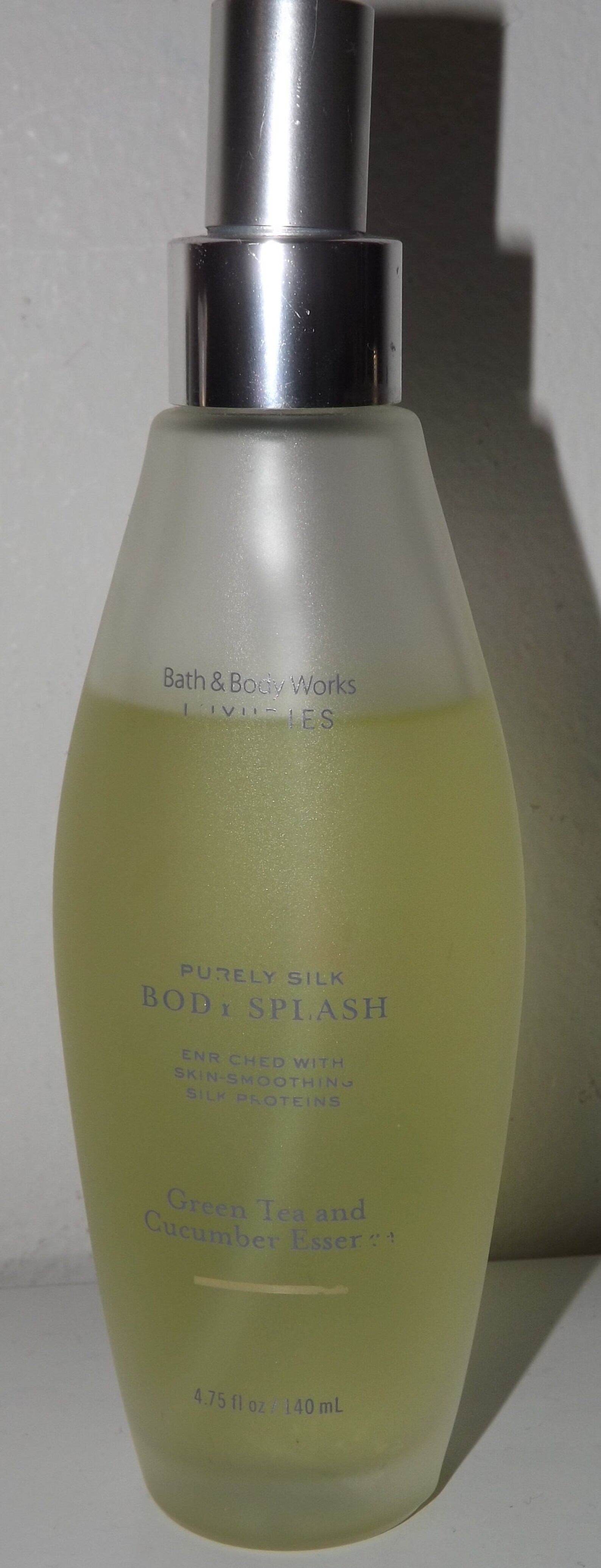 Bath & Body works Purely Silk Body Splash Green Tea/Cucumber Etsy