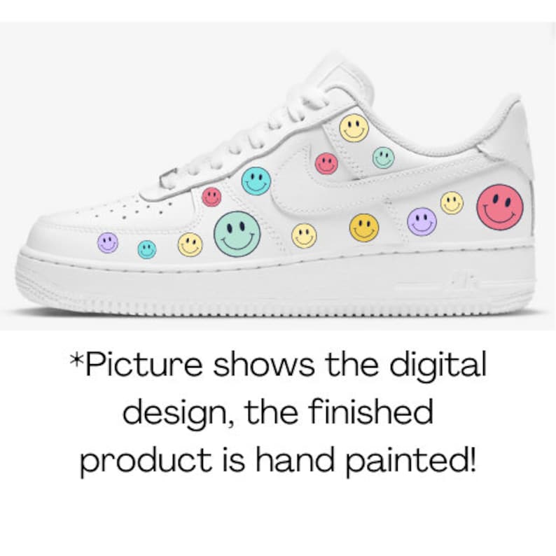 smiley face air force 1