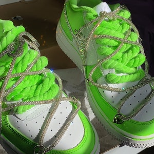 neon green air force 1