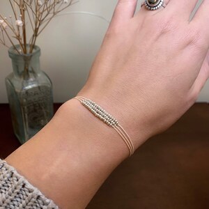 Silk Slider Bracelet Set of 5 Jewelry Making Kit DIY