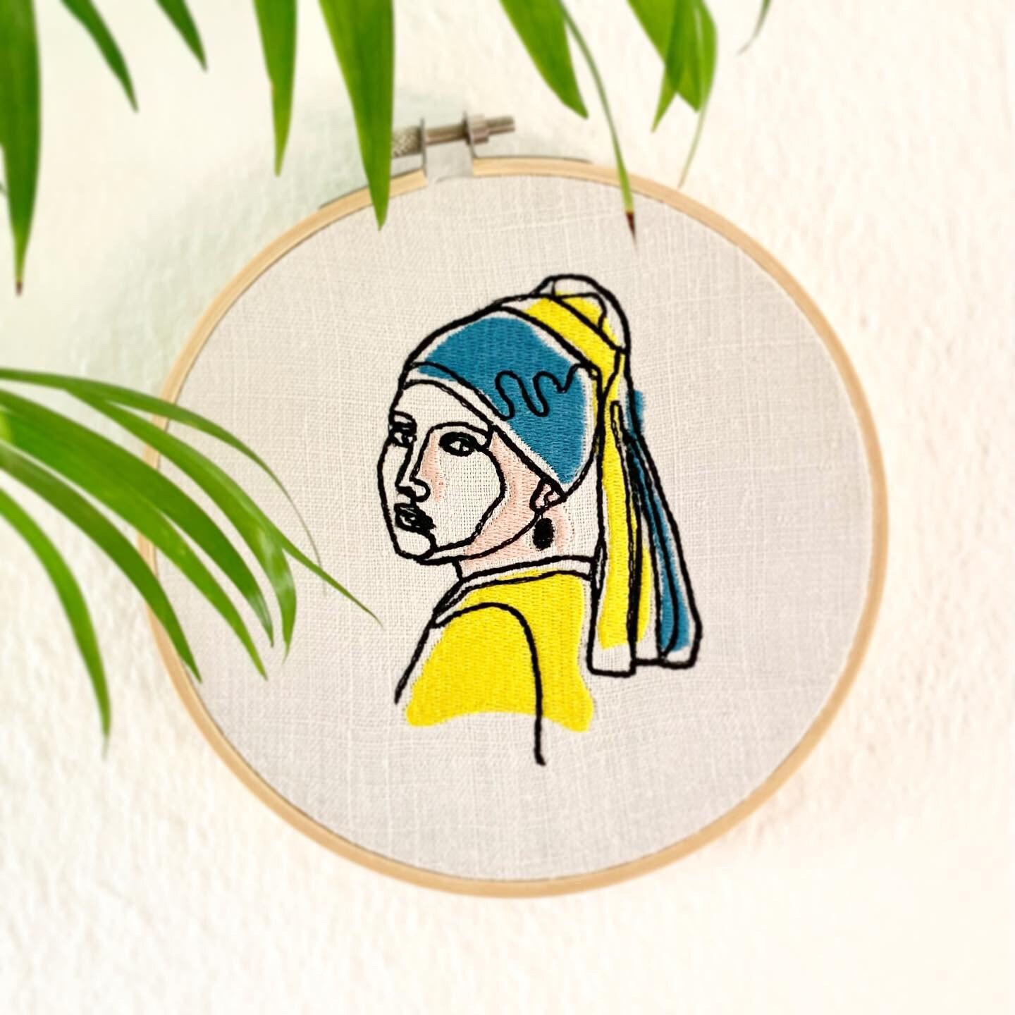 Broderie, La Jeune Fille à La Perle