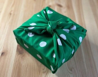 Furoshiki groene stip