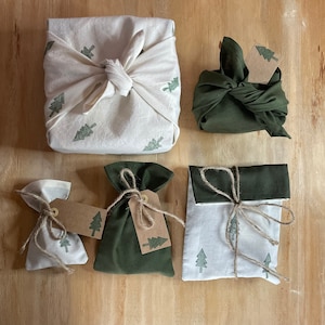 Furoshiki inpakset kerst