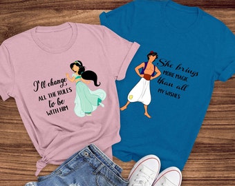 Aladdin Couple Shirt - Etsy