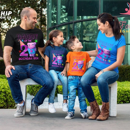 OH Home Birthday Family Boov Oh Home Matching T-Shirt