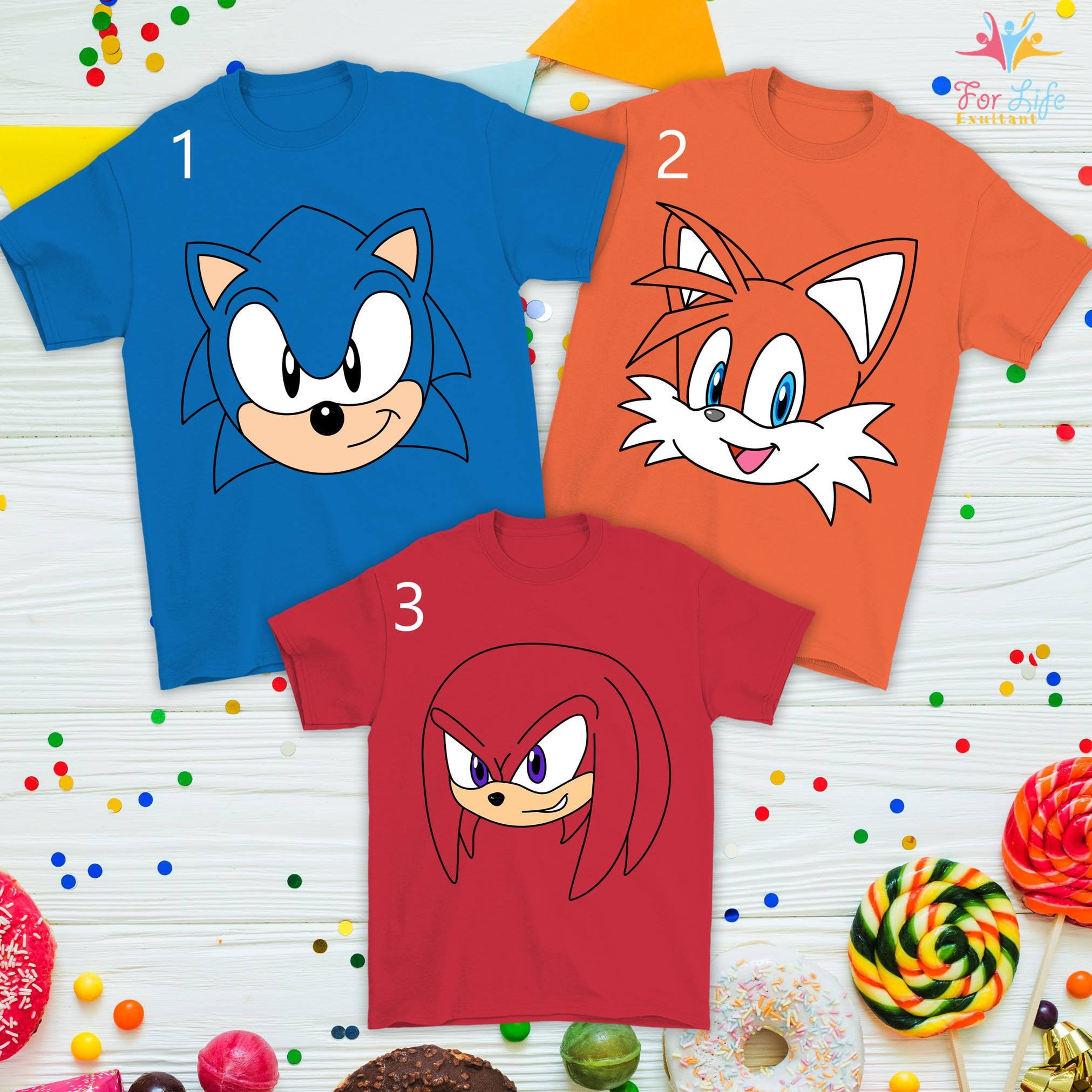 Sonic the Hedgehog Shirt Cartoon 