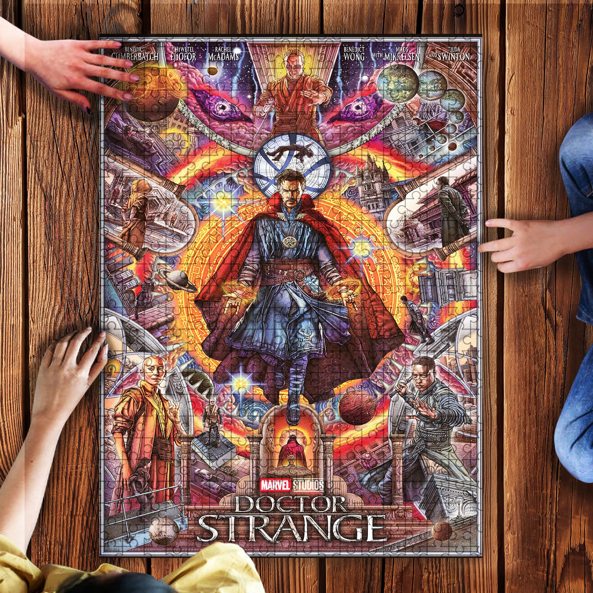 Doctor Strange Puzzle Superhero Movies Puzzle Etsy