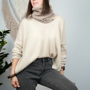 vegan knitwear for autumn and spring season