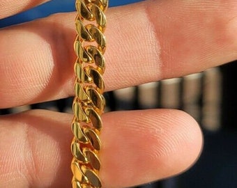 22k Gold Chain - Etsy