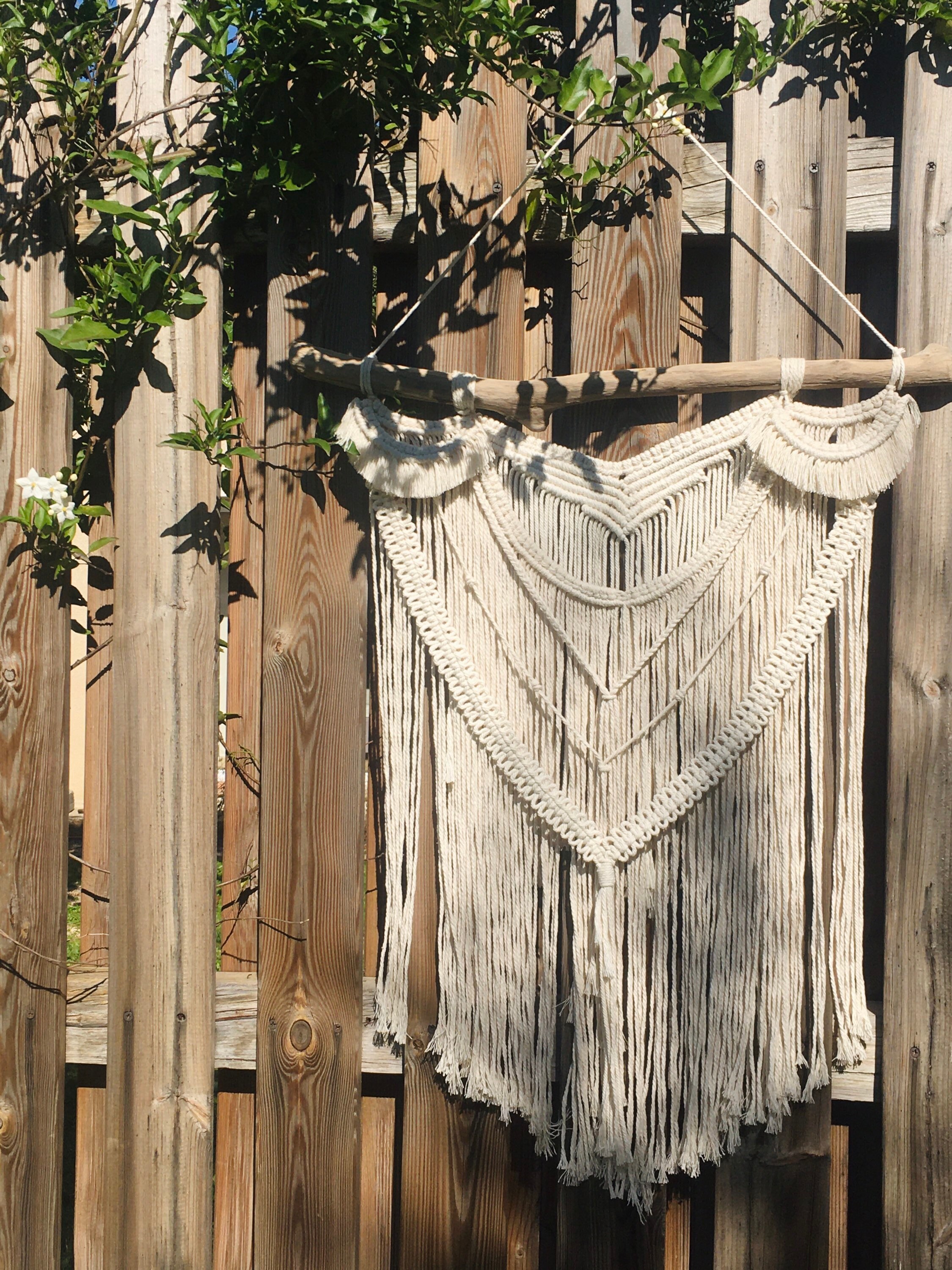 Macramé Mural Frêne