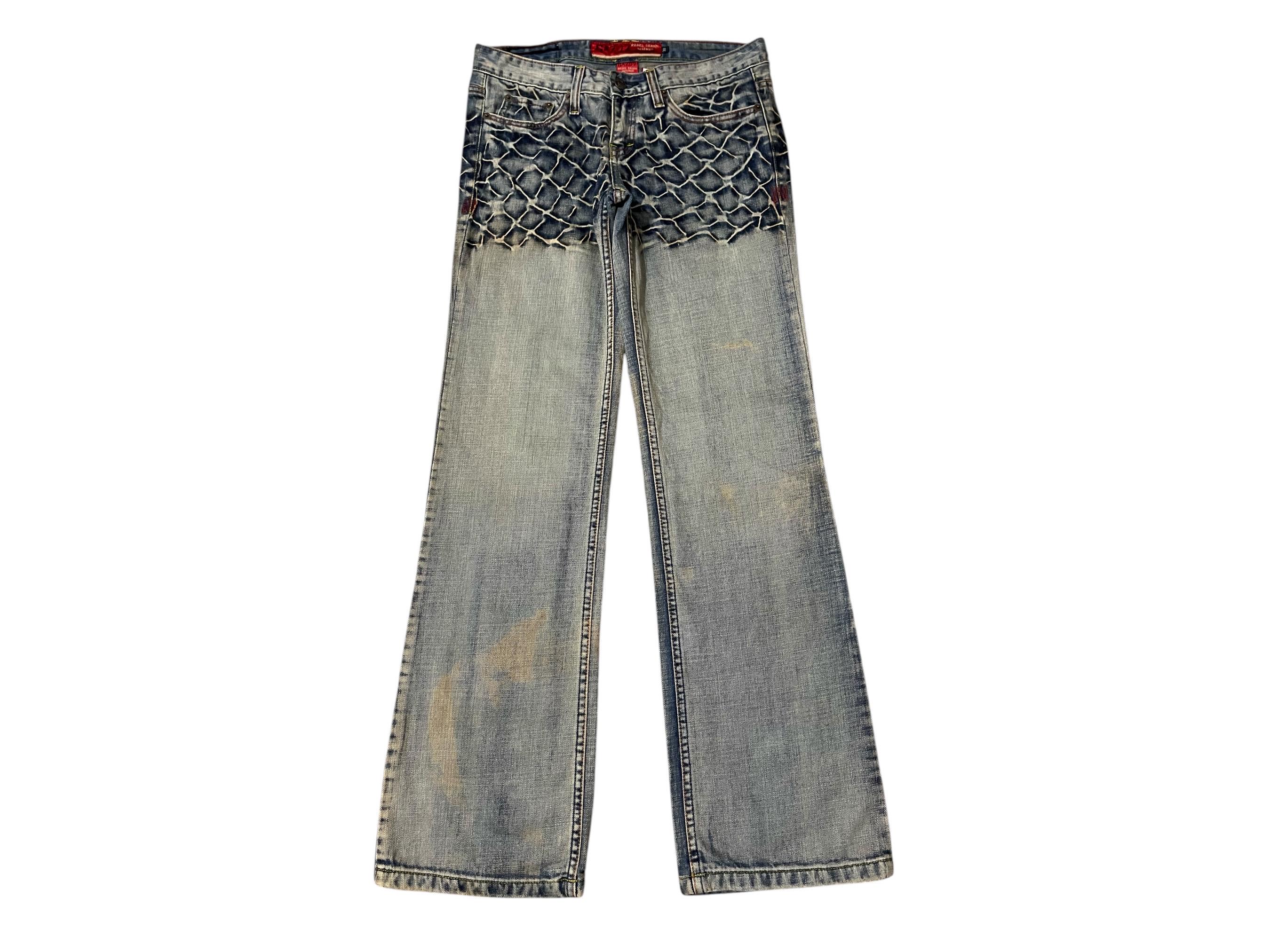 00s in the attic flare tribal denim スタッズ 【公式通販】