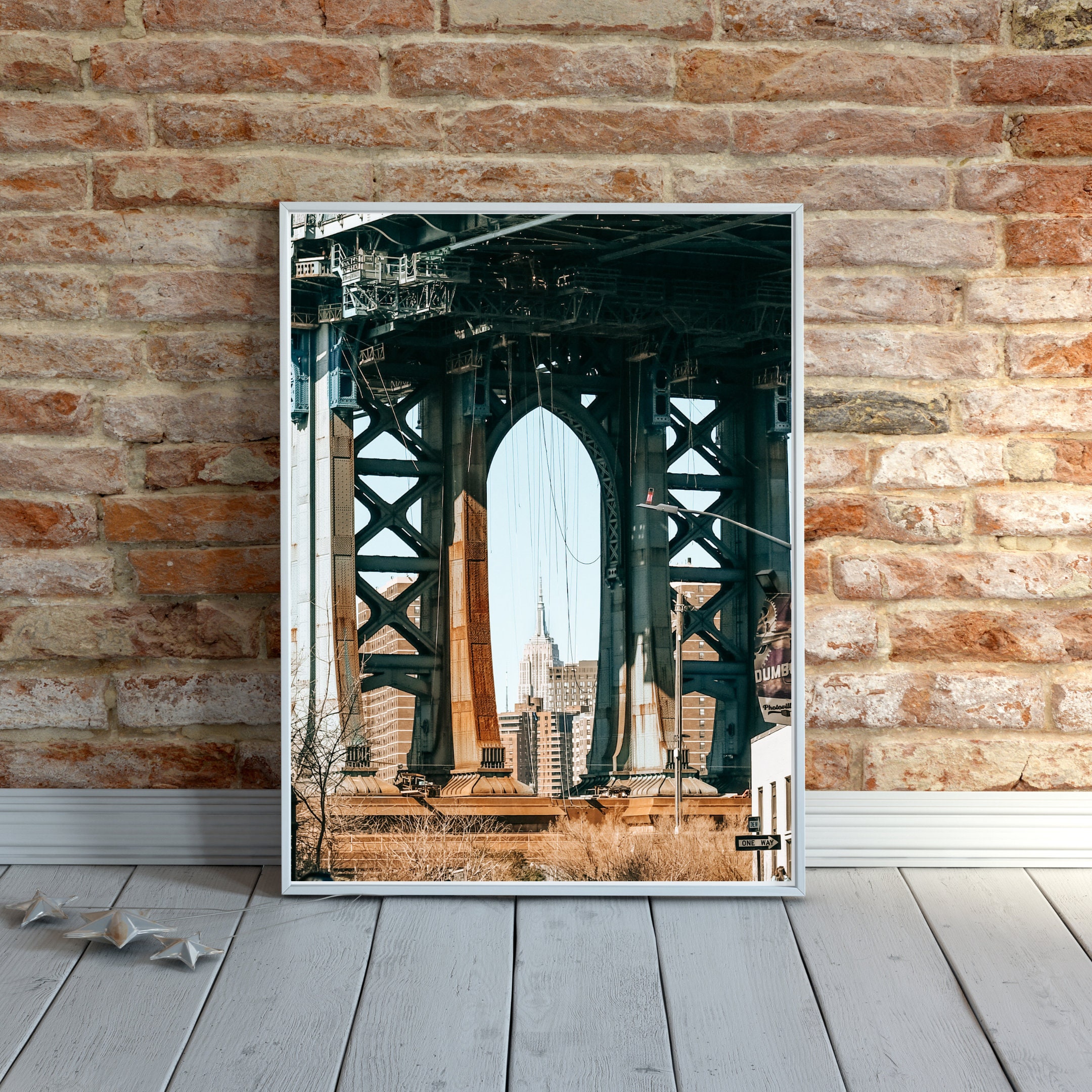 DUMBO Brooklyn NYC Wall Art Print Instant Download Manhattan Etsy