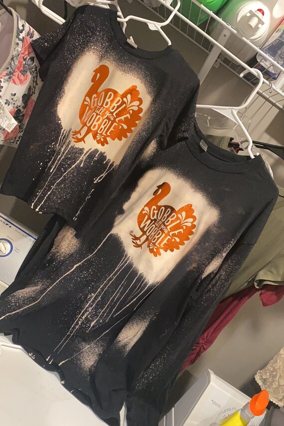 bleached thanksgiving shirts