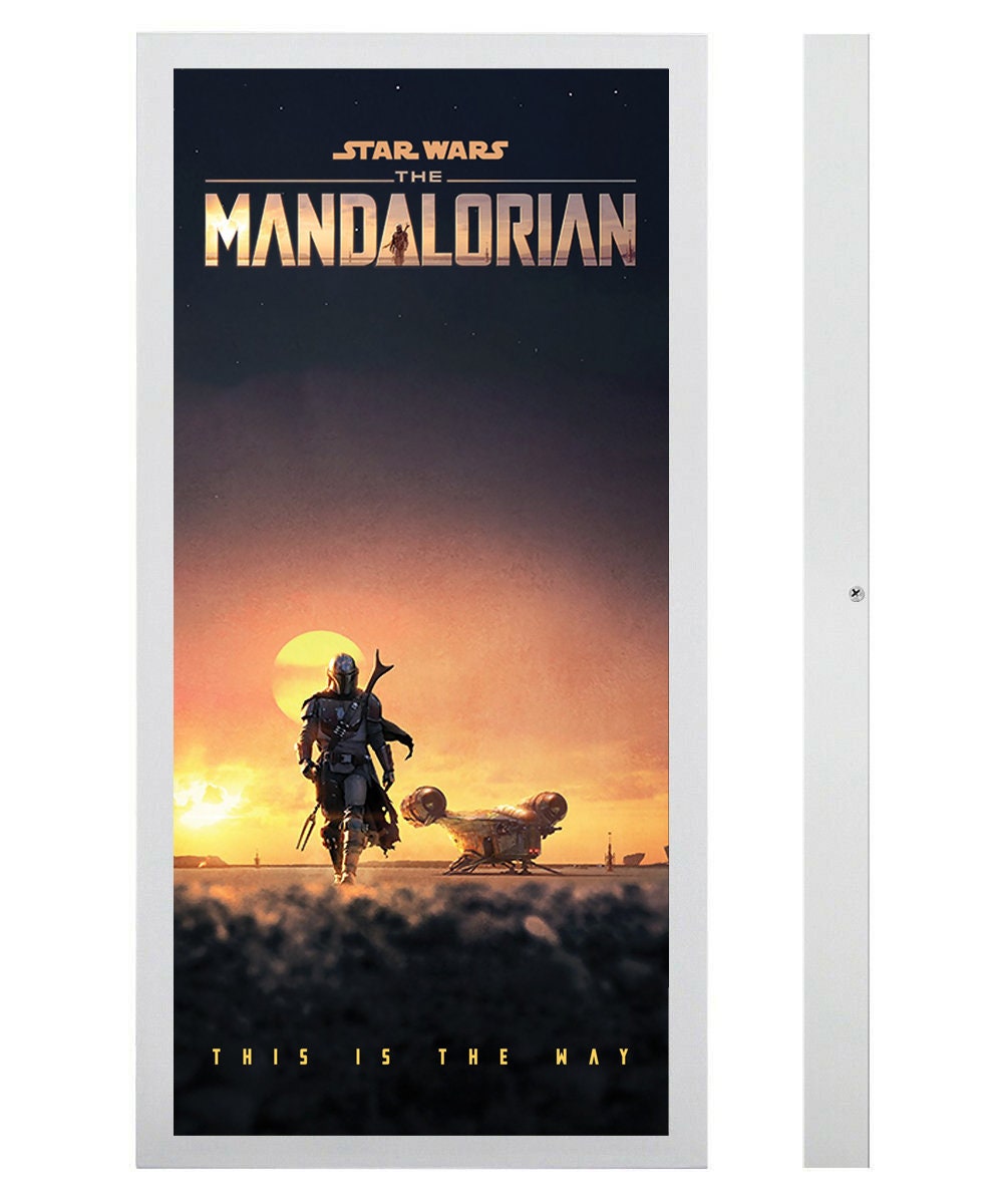 Custom made Light up movie/cinema Poster Wall LED Light Box Etsy