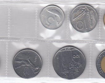 イタリア硬貨 500リラ イタリア銀行創立100周年記念 | 女性の頭部