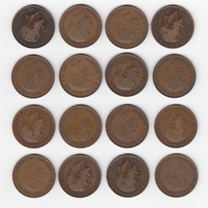 One Penny Coin Lot - NO DUPLICATES!