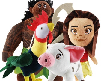 Moana Stuffed Doll Etsy