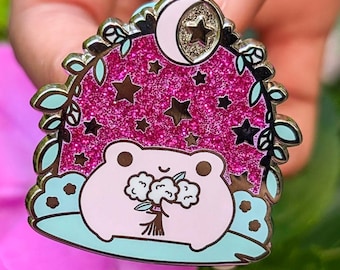 Pastel Garden Friends: Starry Froggy Florist