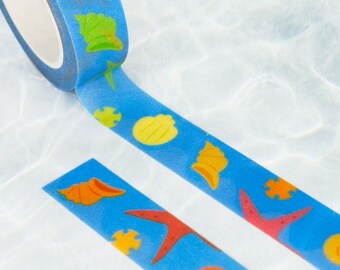 Ocean Treasures Glitter Washi Tape