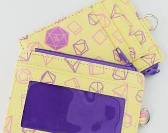 Dungeons and Dice PU Leather ID Wallet