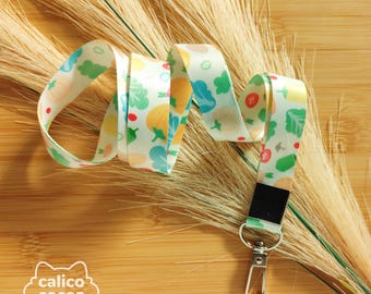 Delicious Garden Goodies Lanyard