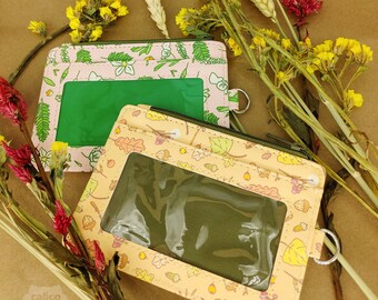 Flora, Plants and Green Adventures PU Leather ID Wallet