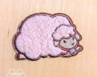 Fluffy Sheep Iron-on Patch