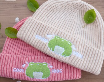 Good Frog Knitted Cap