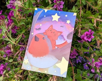 Adventure in the Stars Postcard Sized Mini Print